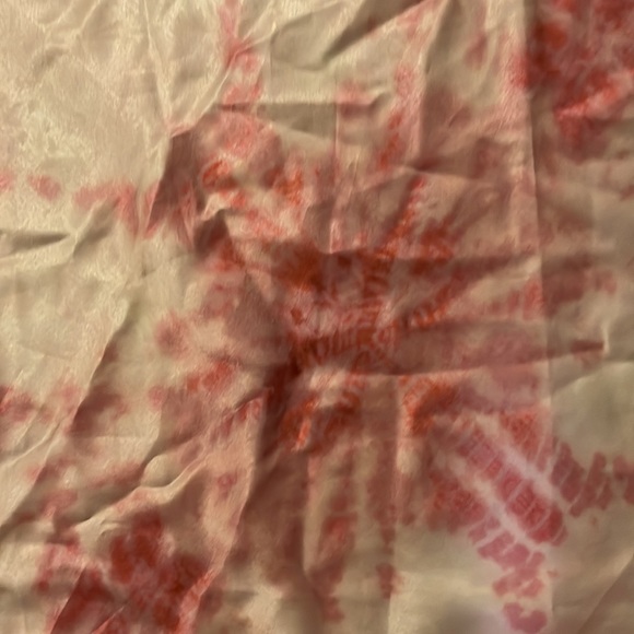 Lioness Pink Satin Tiedye Skirt, Size L - Picture 4 of 5